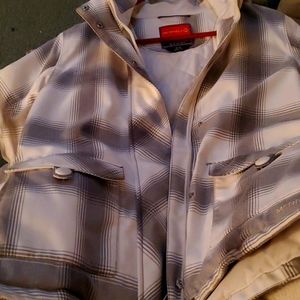Grey ski jacket